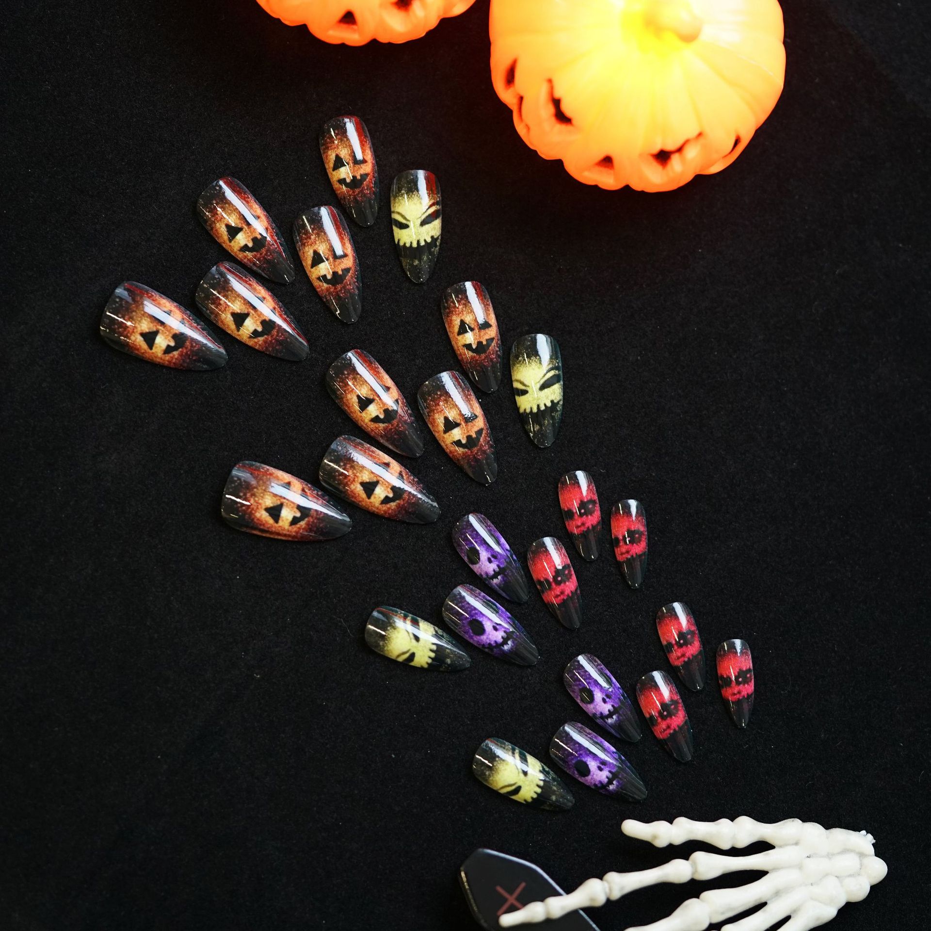 24pcs 2025 Halloween 3D Cat Ey - đánh giá và giá Resin Art Case