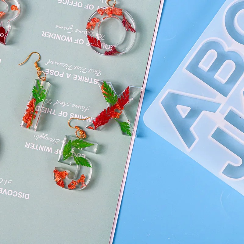 Small 26 Capital Letters Resin - đánh giá và giá Resin Art Alphabet