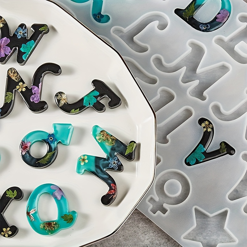 Resin casting mold A style mir - đánh giá và giá Resin Art Alphabet