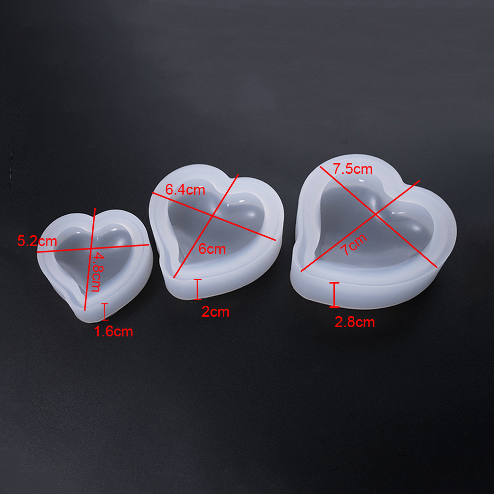 Ốp Thế Giới 3D Nến Trái Tim Kh - đánh giá và giá Resin Art Alphabet