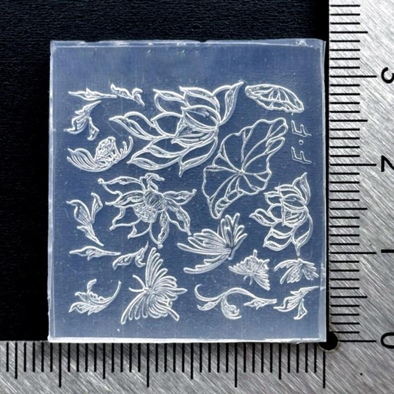 31BB Dập Nổi Silicone Móng Tay - đánh giá và giá Resin Art Equipment