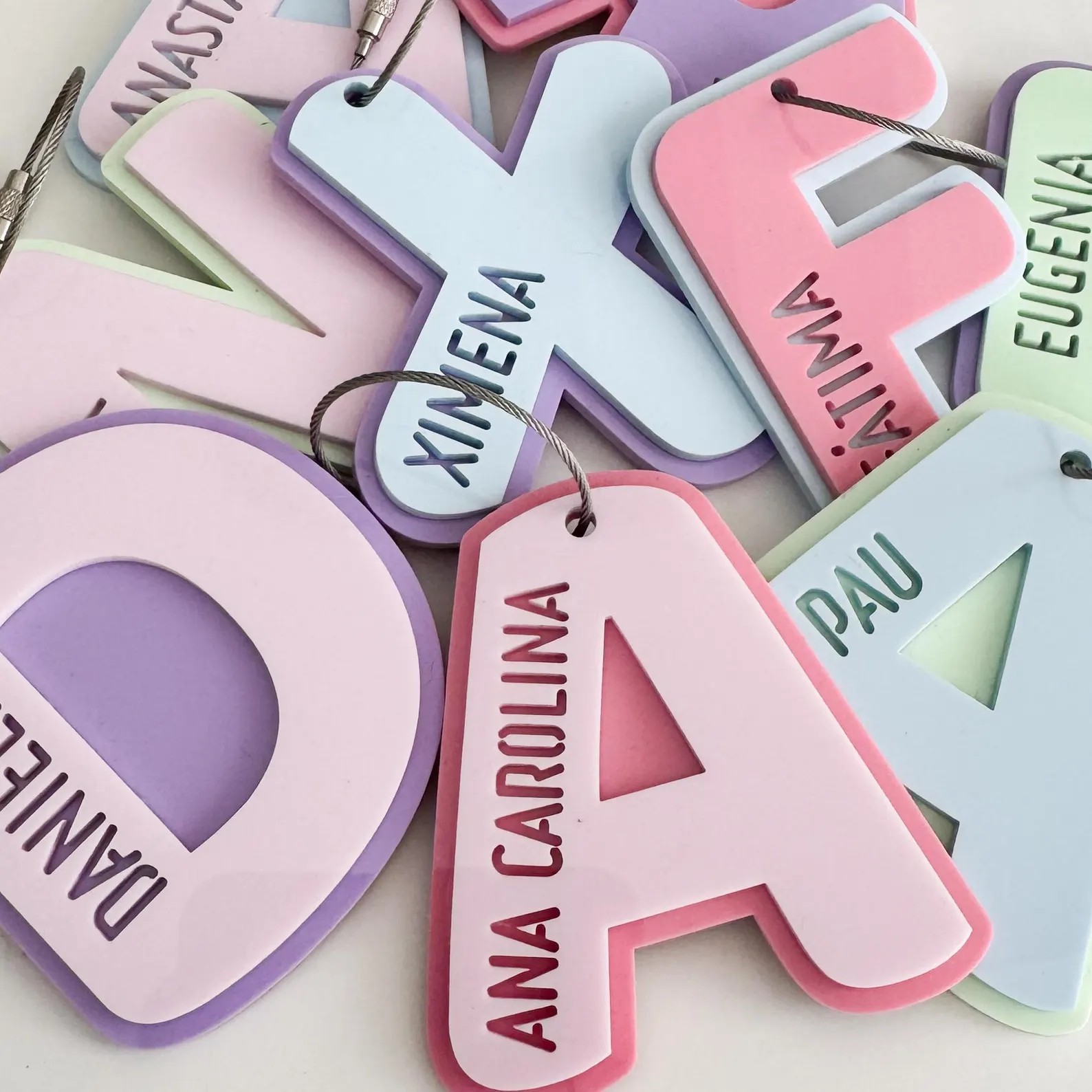 Custom Letter Hollow Name Keyc - đánh giá và giá Resin Art Alphabet