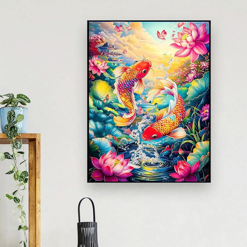 AB Fairy Dust Drill Diamond Pa - đánh giá và giá Resin Art Wallpaper