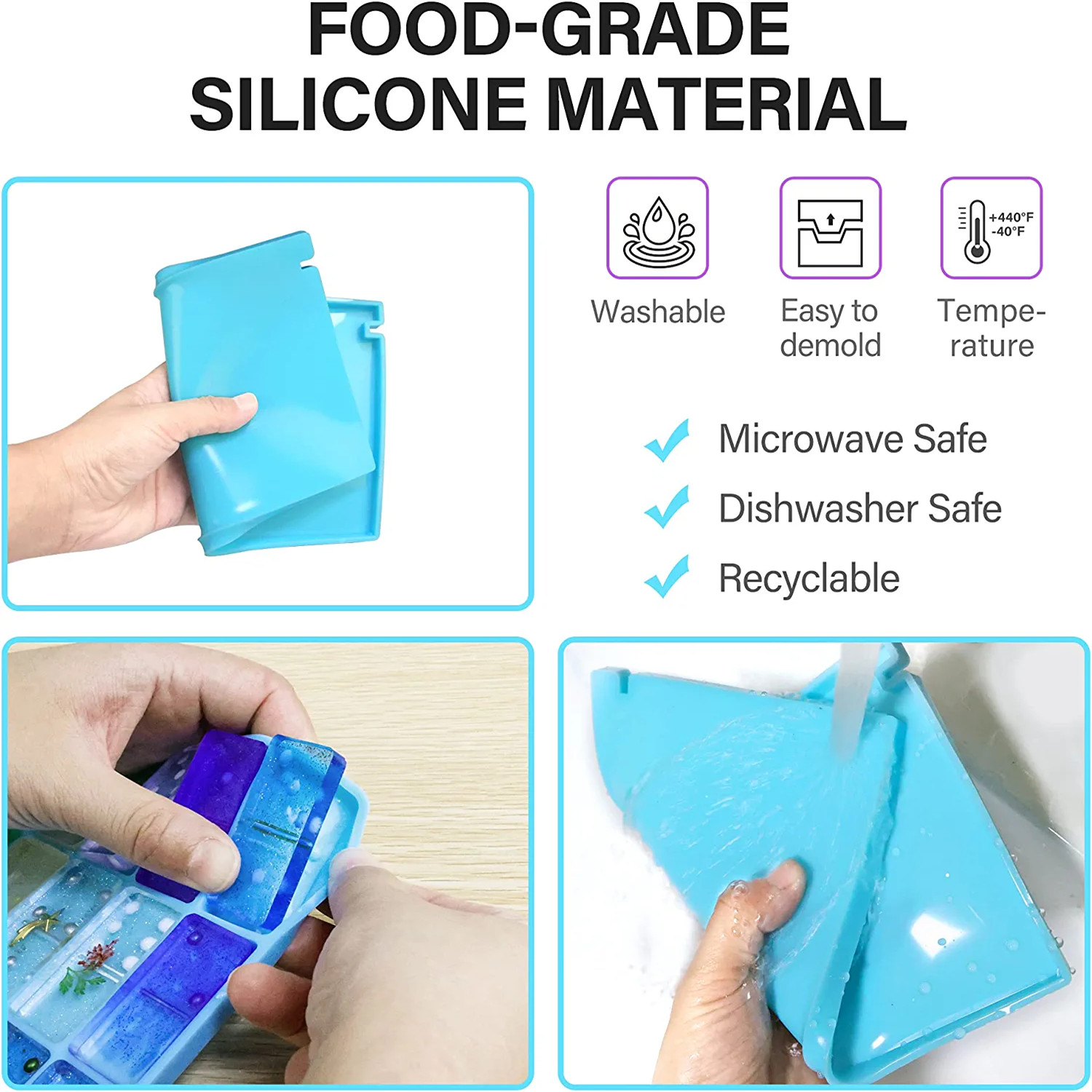 Domino Khuôn Silicone Nhựa Dín - đánh giá và giá Resin Art Equipment